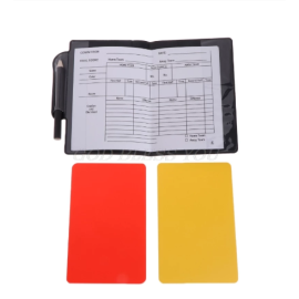 Soccer Referee Wallet Notebook 